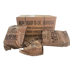 Case of 12 Meals Ready to Eat [MRE]. Genuine USGI Military Rations - 1/2025 and Newer Inspection Dates - Case A, B and A/B Combos. Manufactured by Wornick, Sopacko or Ameriqual. (Random Case)