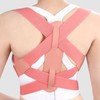Posture Corrector Adjustable Clavicle Support Double Fixation Comfortable Adjustable Upper