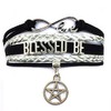 DOLON Blessed Be Bracelet Pentagram Star Charm Witch Gift Wiccan