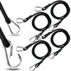 Strap Cord Stretch Bungee Cord Bungee with Carabiner Heavy Duty