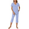 Bestbee Womens Pajama Set, 2 Piece Lounge Outfits Summer Sleep