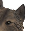 3D Animal Head Statue Resin Wall Decor Realistic Wildlife Sculpture