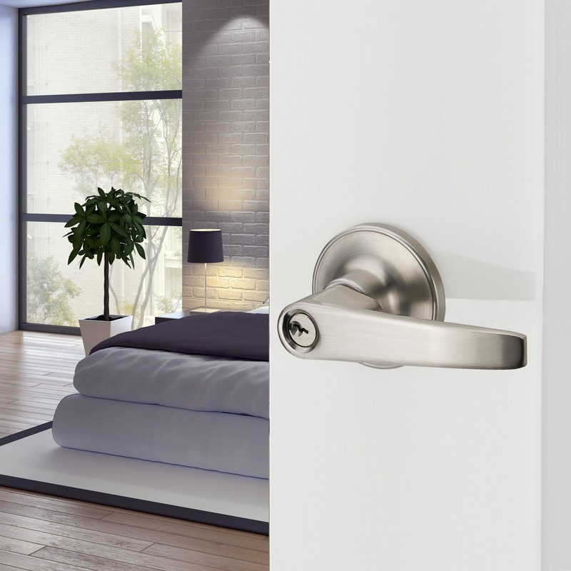 HAIFUAN Door Lever Handle Lock, for Use of Entry, Passage,