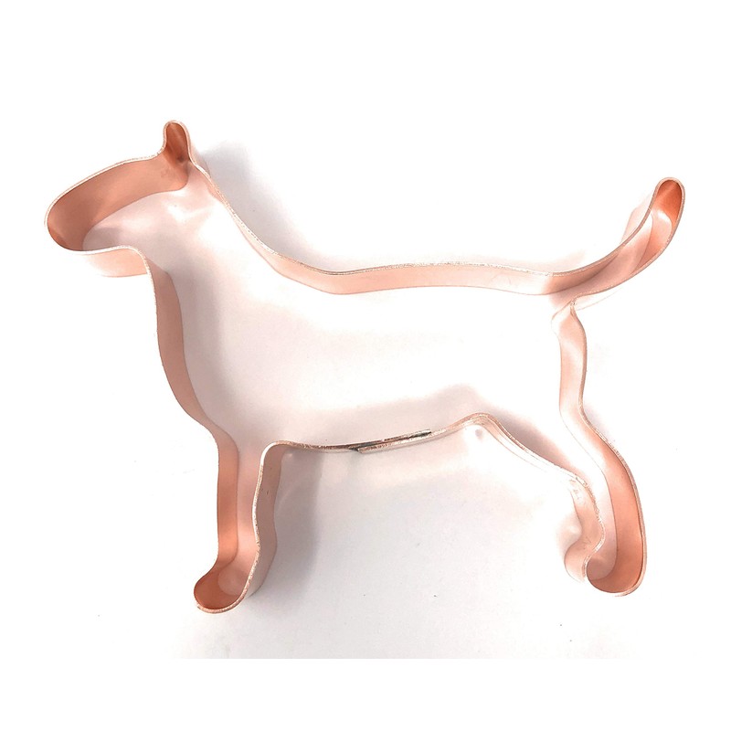 No. 1 Bull Terrier Copper Cookie Cutter