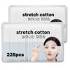 Liamke stretchy cotton pad Tencel toner pack, 2 packs, 228 sheets / 리아므크 늘어나는화장솜 텐셀 토너팩, 2개, 228매입
