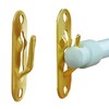 Kowibcl Curtain Rod Bracket,Curtain Rod Holder with Screw Pack (for
