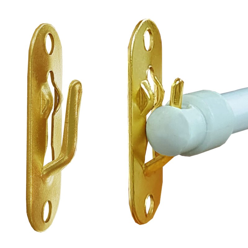 Kowibcl Curtain Rod Bracket,Curtain Rod Holder with Screw Pack (for
