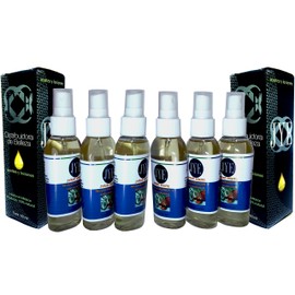 JYE Aceite de Coco, Natural libre de químicos, hidratación para todo tipo de piel y cabello. Set de 6 botellas. Colágeno Natural Cuidado de la piel y Antiarrugas