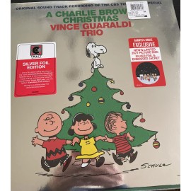 Charlie Brown Christmas, Limited Edition Silver Foil Embossed 2021 Picture Disc