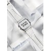 Casio Collection Pop Digital Series Wristwatch, clear white, Modern