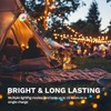 Camping String Lights, Camping Essentials Gear 32.8FT Lamp Lights Waterproof,