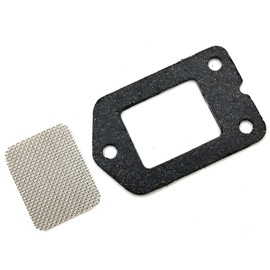 Basdures SRM-225 Spark Screen and Gasket Compatible with Echo 14586642031 Muffler Gasket， 14586240630 Muffler Spark Arrestor Screen