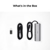 OBSBOT 3-in-1 USB 3.0 Hub, Up to 5Gbps Transfer speeds,