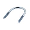 Round Steel Bracket for Pipe Diameter 159-168.3 mm, Galvanised Steel