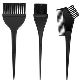 Kit aplicador de color de cabello profesional de 3 piezas, juego de pinceles de tinte para teñir y teñir
