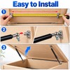 2-Pack 300N Gas Strut Support Bars for Lids & Doors