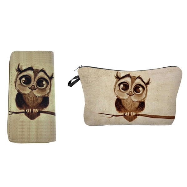 Eabdice 2 pieces fashionable toiletry bag, cosmetic bag, make-up bag,