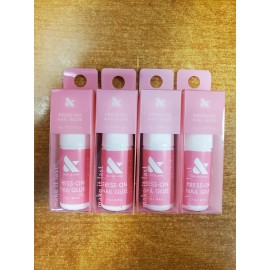 Olive & June 4 Pack: Olive & June Brush on Nail Glue 0.24oz. Non-Toxic/Dama