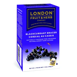 London Fruit & Herb Té de Blackcurrant, 40g, caja de 20 sobres