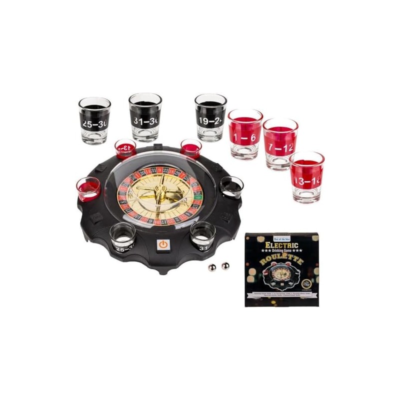 Out of the blue Electronic Drinking Game Roulette with 6