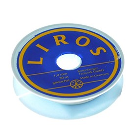 Liros Fishing Hook 1.0 mm 30 m White