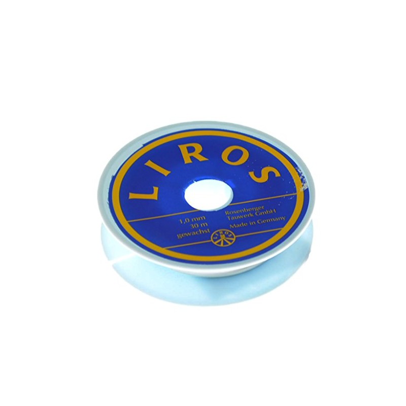 Liros Fishing Hook 1.0 mm 30 m White
