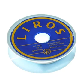 Liros Fishing Hook 1.0 mm 30 m White