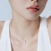 Gold & Deer 14KGP Deer Cross Necklace Black Onyx /