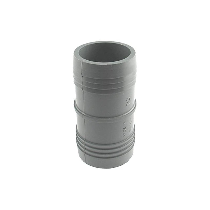Boshart Industries Pipe Fitting Insert Coupling, Plastic, 2-in.