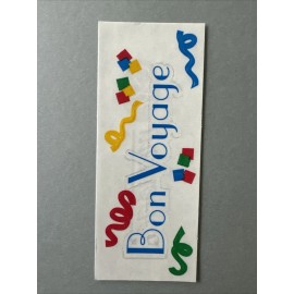 Mrs. Grossman's Stickers | TRAVEL BON VOYAGE | Retired 1994 Creative Memories