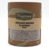 Organic Brown Flaxseed High Fiber, Omega-3s, Non-GMO, 100% Natural, Vegan,