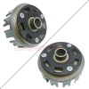 JINFANNIBI CNC Billet Clutch Basket Kit & Cover Gasket for