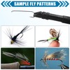 Fly Tying Hooks, 380pcs Ultra Sharp Barbed Fly Fishing Hooks