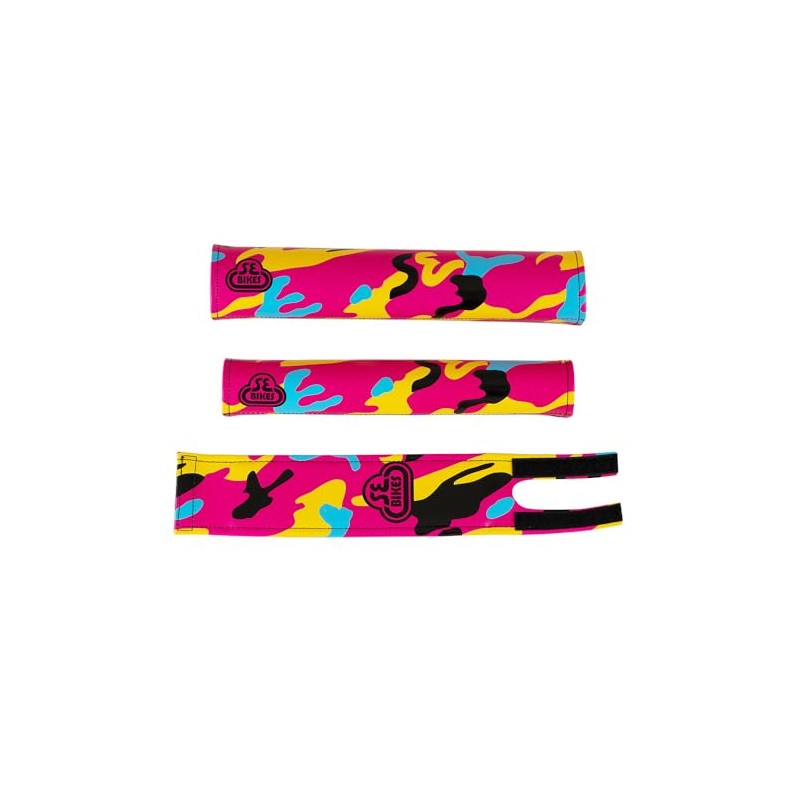 SE BIKES FRAME PADSET FRAME PROTECTOR RAINBOW CAMO