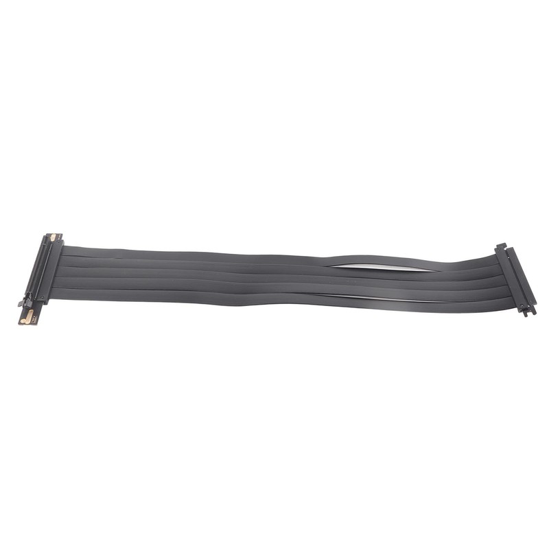 PCIE 4.0 X16 Extender Right Angle 64GB/s Shielded Plug and