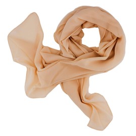 DOLCE ABBRACCIO SWEET LOVE Women's Chiffon Scarf / Stole for Spring, Summer, All Year Round -