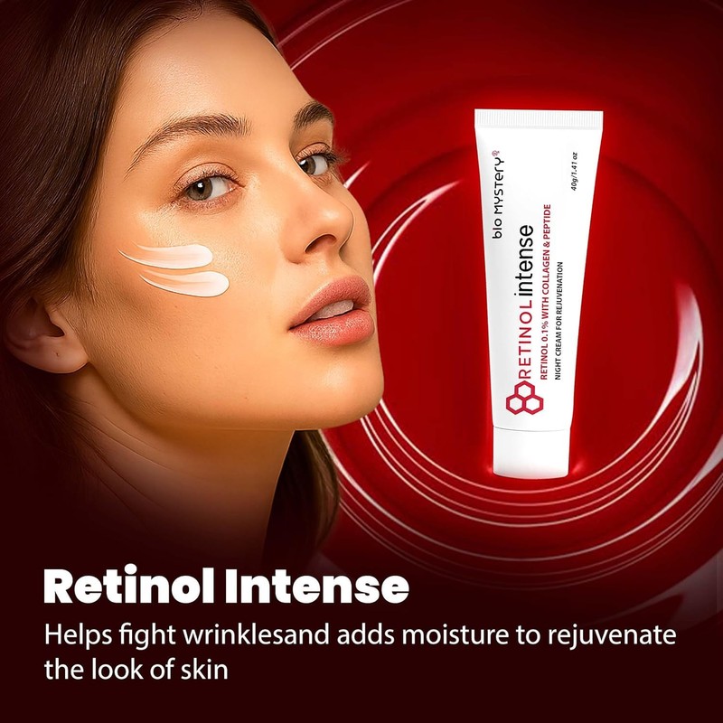 Bio Mystery Retinol 0.1 Intense Cream With Collagen & Peptide