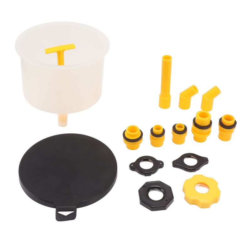 Radiator Coolant Filling Funnel Kit Spill Proof Universal Cooling System