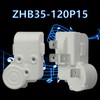 1pcs 4Pins ZHB35-120P15 Refrigerator Compressor Starter Relay Over Load Protector