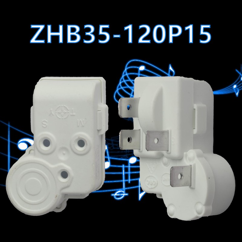 1pcs 4Pins ZHB35-120P15 Refrigerator Compressor Starter Relay Over Load Protector