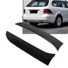 1 Pair Left Right Gloss Black Rear Window Side Spoiler