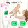 Snomd Forehead and Ear Thermometer 3 in 1 Non-Contact Backlight