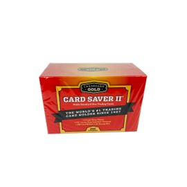 Card Saver 2 - Semi-Rigid 3x4 Card Holder for Trading Cards, Baseball Card Protectors, PSA Dealers & Collectors - Trusted Storage Box Since 1989 (1000 Card Savers)