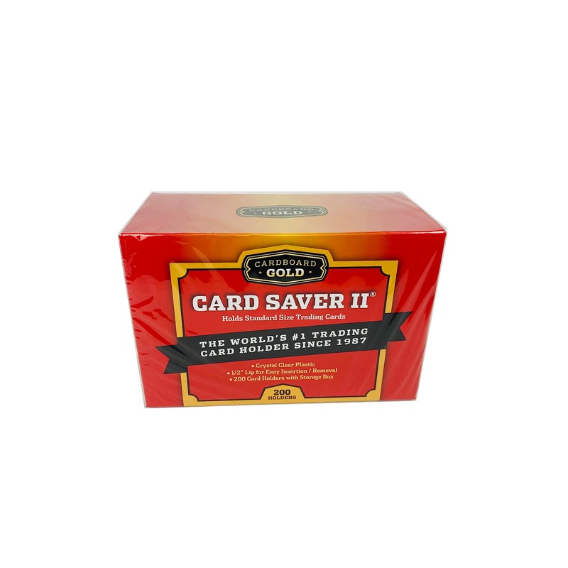 Card Saver 2 - Semi-Rigid 3x4 Card Holder for Trading