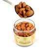 Shiva Organic Almond Nuts in Honey - 400g - Crunchy,