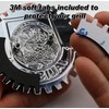 Premium Jalisco Mirror Chrome Red ISO 9001 Mexico Eagle Flag