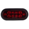 LONG HAUL Trailer Truck Red 6" Oval LED Sealed Stop