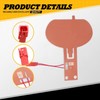 Jecoupoon 6C3Z13B802C Horn Assembly Compatible with F series 150 250