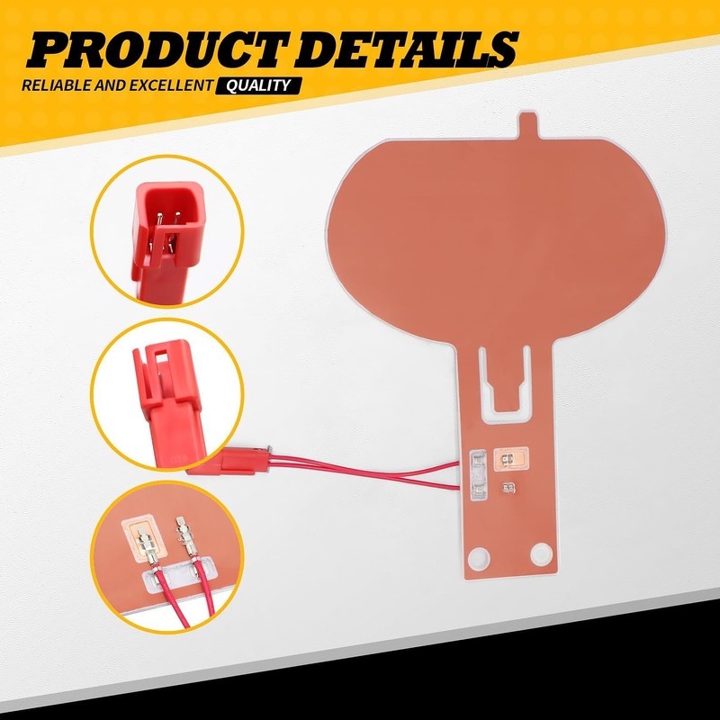 Jecoupoon 6C3Z13B802C Horn Assembly Compatible with F series 150 250