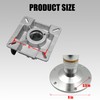 Hotkesa Boat accessories New Aluminum Adjustable Boat Seat Pedestal Smooth